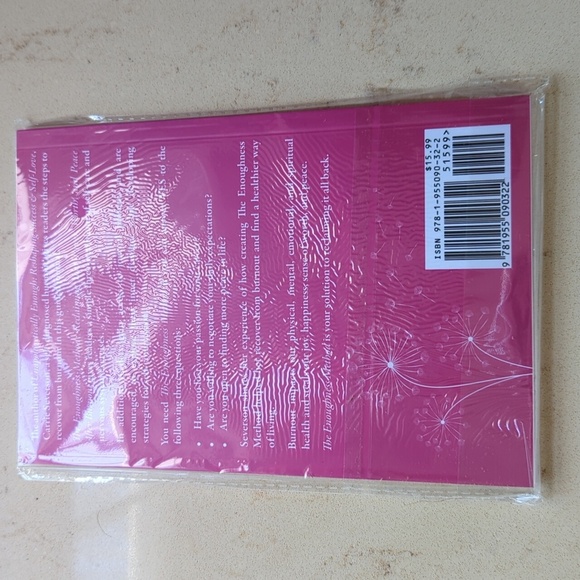 NWT The Enoughness Method Reclaim Your Power and Worth Book - Picture 3 of 3